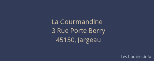 La Gourmandine