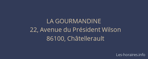 LA GOURMANDINE