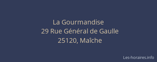 La Gourmandise