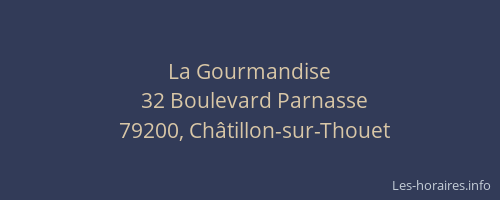 La Gourmandise