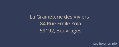 La Graineterie des Viviers