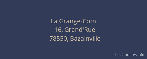 La Grange-Com