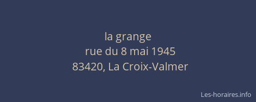 la grange