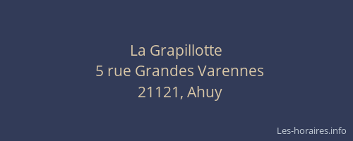La Grapillotte