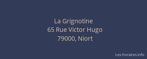 La Grignotine