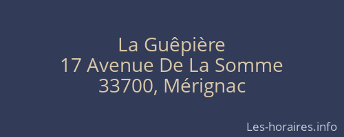 La Guêpière