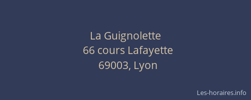 La Guignolette