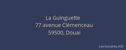 La Guinguette