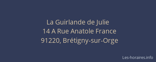 La Guirlande de Julie
