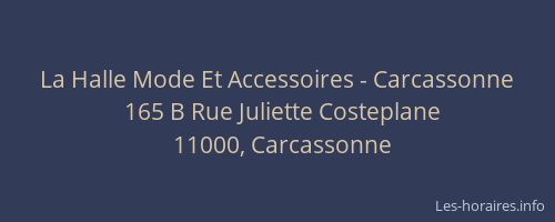 La Halle Mode Et Accessoires - Carcassonne