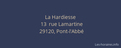 La Hardiesse