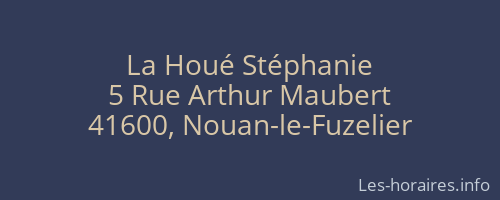 La Houé Stéphanie