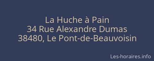 La Huche à Pain