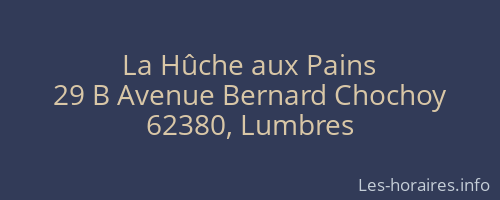 La Hûche aux Pains
