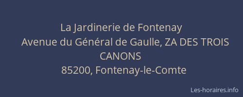 La Jardinerie de Fontenay