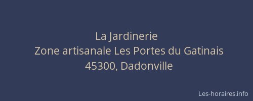 La Jardinerie