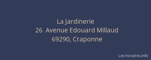 La Jardinerie