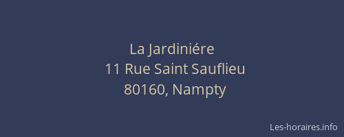 La Jardini&eacute;re