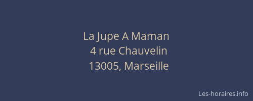 La Jupe A Maman