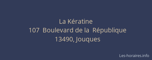 La Kératine