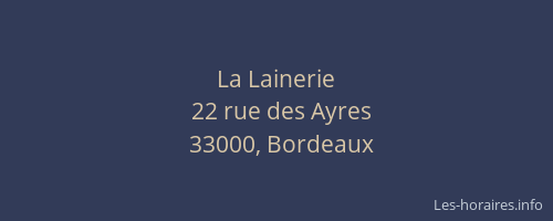 La Lainerie