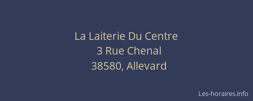 La Laiterie Du Centre
