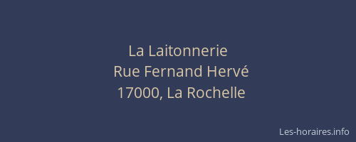 La Laitonnerie