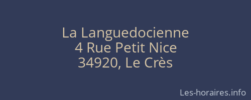 La Languedocienne