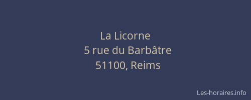 La Licorne