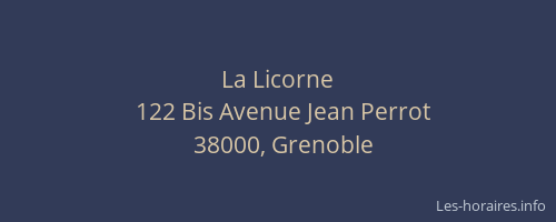La Licorne