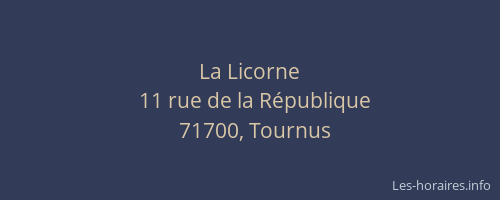 La Licorne