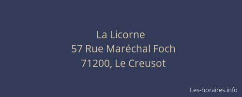 La Licorne