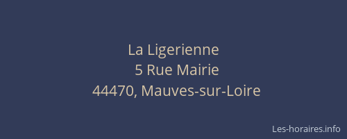 La Ligerienne