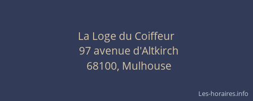 La Loge du Coiffeur