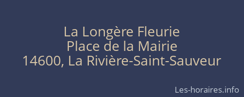 La Longère Fleurie