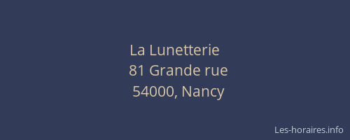 La Lunetterie