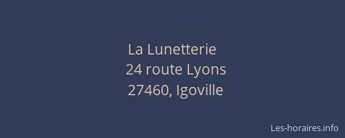La Lunetterie