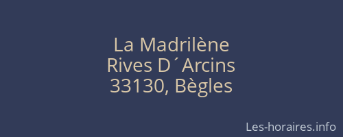 La Madrilène