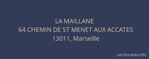 LA MAILLANE