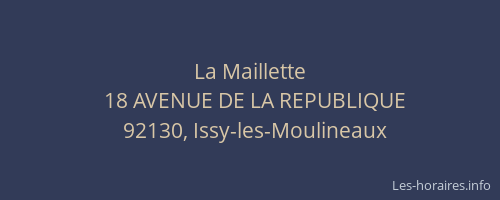 La Maillette