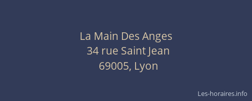 La Main Des Anges