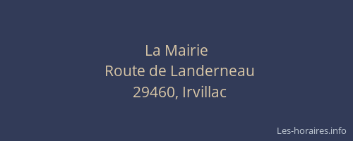 La Mairie