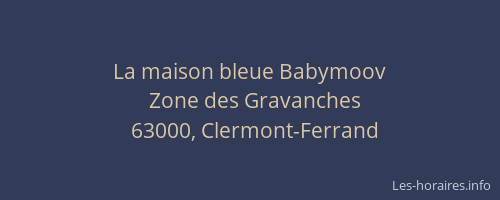 La maison bleue Babymoov