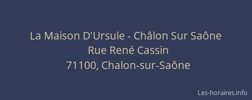 La Maison D'Ursule - Châlon Sur Saône