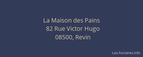La Maison des Pains