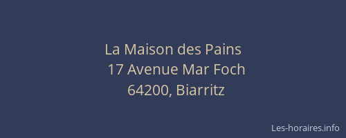 La Maison des Pains