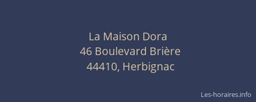 La Maison Dora