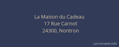 La Maison du Cadeau