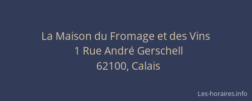 La Maison du Fromage et des Vins