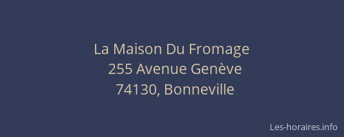 La Maison Du Fromage